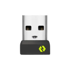 Logitech Logi Bolt USB Receiver - Wireless Mouse & Keyboard Adapter - Black/Green
