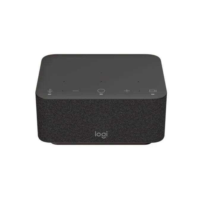 Logitech Logi Dock - 986-000024 - USB-C Docking Station, Graphite, Built-in Speaker, 4K UHD, 100W PD — image 2