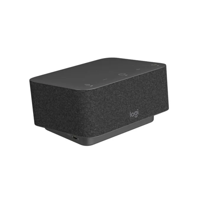 Logitech Logi Dock - 986-000024 - USB-C Docking Station, Graphite, Built-in Speaker, 4K UHD, 100W PD — image 4
