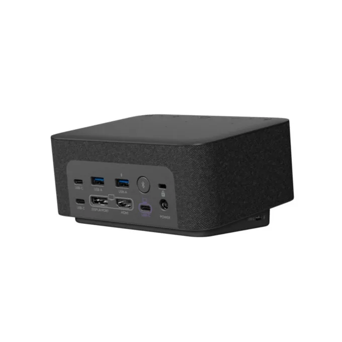 Logitech Logi Dock - 986-000024 - USB-C Docking Station, Graphite, Built-in Speaker, 4K UHD, 100W PD — image 5