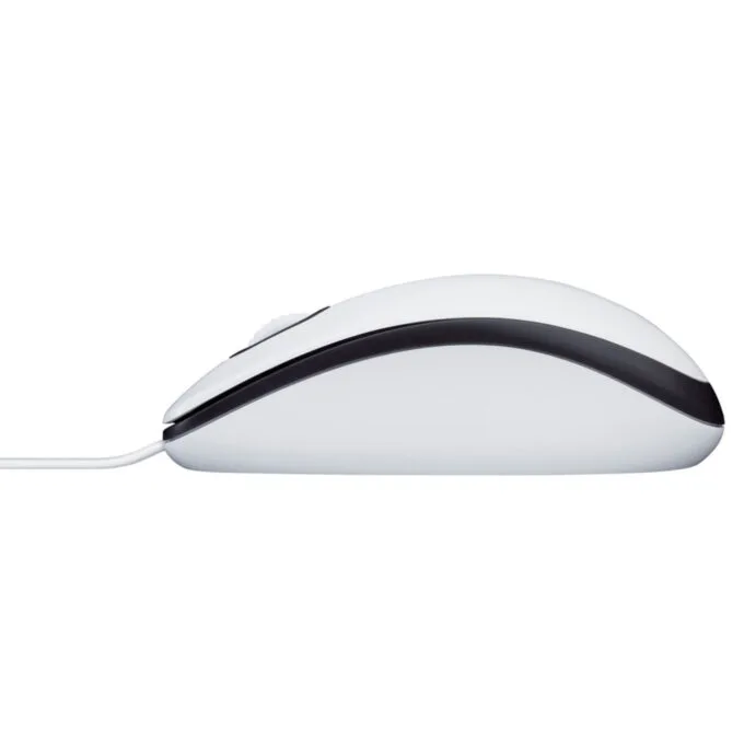Logitech M100 Wired Optical Mouse - 910-006764 - White, USB-A, 1000 DPI, Ambidextrous, 3-Button — image 5