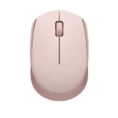 Logitech M171 Wireless Mouse - 910-006865 - Pink, 2.4 GHz RF Nano Receiver, Optical, Ambidextrous