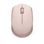 Logitech M171 Wireless Mouse - 910-006865 - Pink, 2.4 GHz RF Nano Receiver, Optical, Ambidextrous