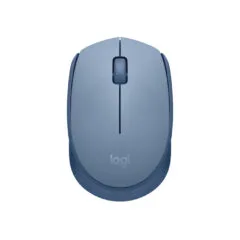 Logitech M171 Wireless Mouse - 910-006866 - Ambidextrous Grey, 3-Button Optical, 2.4GHz Nano Receiver, AA Battery