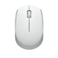 Logitech M171 Wireless Mouse - 910-006867 - RF Nano Receiver, Ambidextrous, White