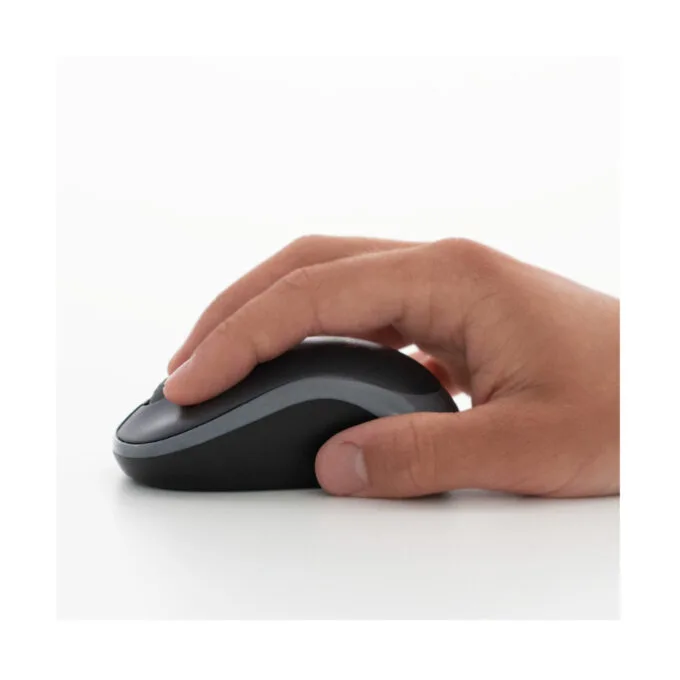 Logitech M185 910-002238 Wireless Ambidextrous Mouse Grey 1000 DPI — image 6