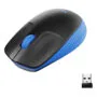 Logitech M190 Full-Size Ambidextrous Wireless Mouse 1000 DPI Blue