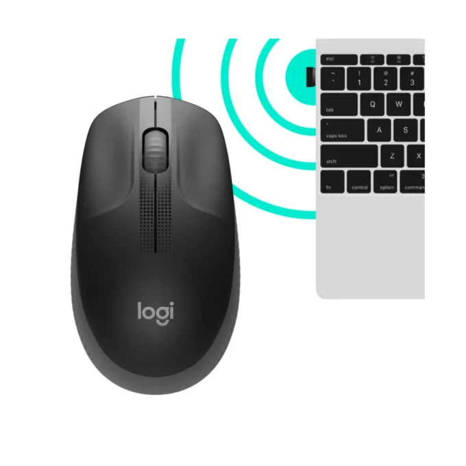 Logitech M190 Wireless Mouse - 910-005905 - Charcoal, Ambidextrous, 1000 DPI — image 4