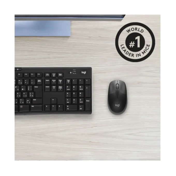 Logitech M190 Wireless Mouse - 910-005905 - Charcoal, Ambidextrous, 1000 DPI — image 5