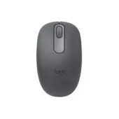 Logitech M196 Wireless Mouse - 910-007459 - Graphite, Bluetooth 5.0, 1000 DPI, Ambidextrous