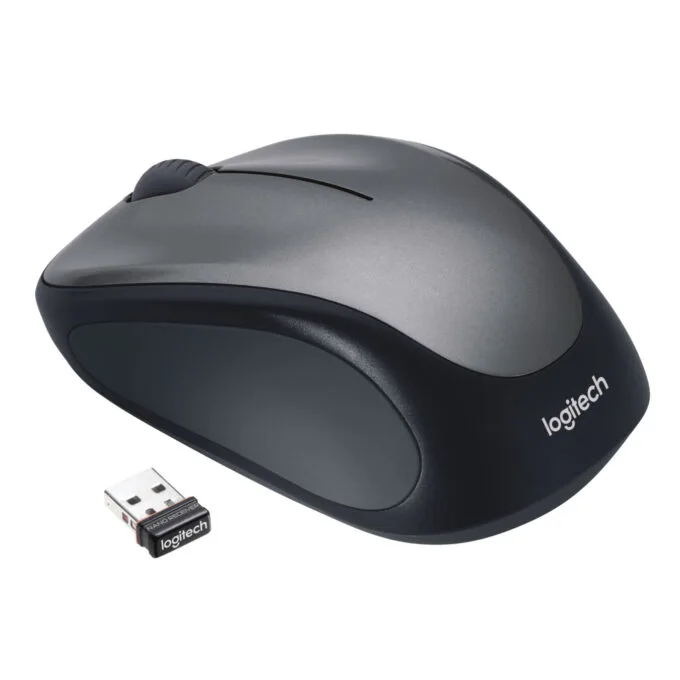 Logitech M235 Wireless Mouse - 910-002201 - Grey, Ambidextrous, 1000 DPI — image 4