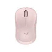 Logitech M240 Wireless Mouse - 910-007121 - Pink, Bluetooth, Silent Click, Ambidextrous