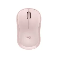 Logitech M240 Wireless Mouse - 910-007121 - Pink, Bluetooth, Silent Click, Ambidextrous