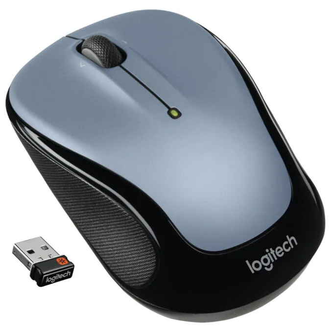 Logitech M325 Wireless Mouse - 910-002334 - Silver, Ambidextrous, 2.4 GHz Unifying, 1000 DPI — image 3