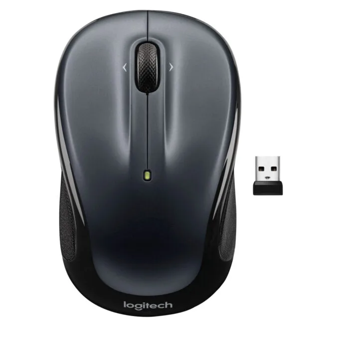Logitech M325s Wireless Mouse - 910-006812 - Ambidextrous Black/Gray, 1000 DPI, RF 2.4GHz, 5 Buttons — image 2