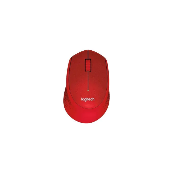 Logitech M330 Silent Plus - 910-004911 - Red, Silent Wireless Right-Hand Office Mouse — image 5
