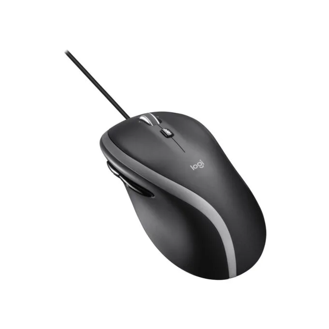 Logitech M500 Corded Mouse - Laser 1000 DPI, Wired USB-A, Right-Handed, Black — image 2