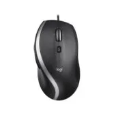 Logitech M500s Advanced Corded Mouse - 910-005784 - Black, Wired USB, 4000 DPI, 7 Buttons, Right-Hand Ergonomic