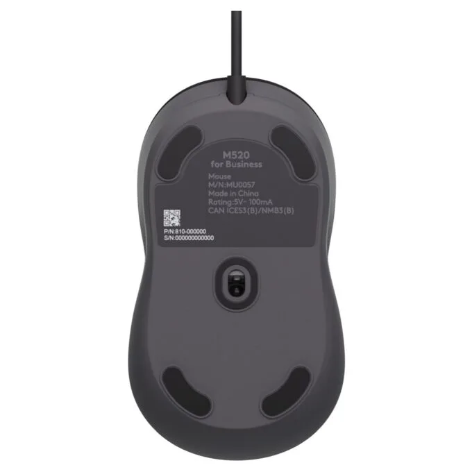 Logitech M520 For Business - M520 - Wireless 2.4 GHz Office Mouse — image 2