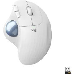 Logitech M575 ERGO Wireless Trackball - M575 - White