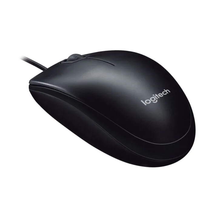 Logitech M90 Wired Optical Mouse - 910-001793 - Ambidextrous 1000 DPI Grey USB-A — image 2