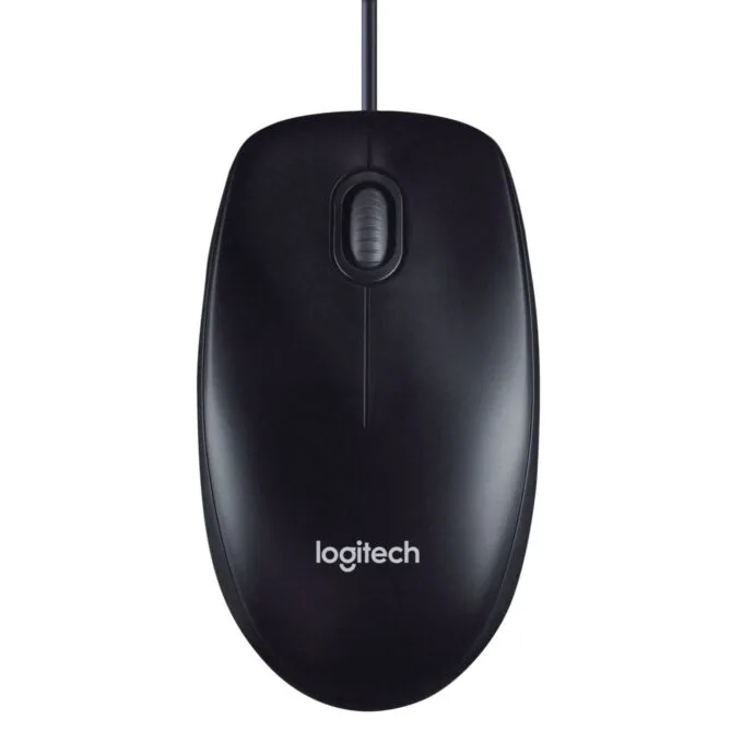 Logitech M90 Wired Optical Mouse - 910-001793 - Ambidextrous 1000 DPI Grey USB-A — image 5