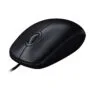 Logitech M90 Wired Optical Mouse - 910-001793 - Ambidextrous 1000 DPI Grey USB-A