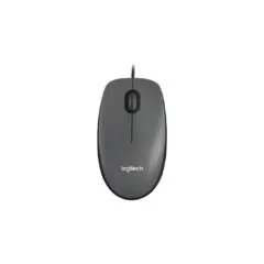 Logitech M90 Wired Optical Mouse - Grey - USB Type-A, 1000 DPI, Ambidextrous