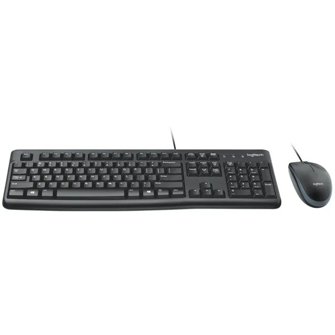 Logitech MK120 Corded Desktop QWERTY US - MK120 - US layout, Wired USB — image 3