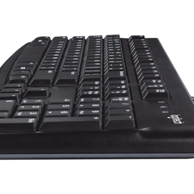 Logitech MK120 Wired Keyboard & Mouse Combo - 920-002562 - Black — image 5