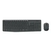 Logitech MK235 Wireless Keyboard & Mouse Combo - 2.4GHz USB Nano Receiver