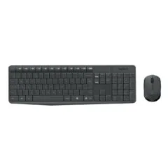 Logitech MK235 Wireless Keyboard & Mouse Combo - 2.4GHz USB Nano Receiver