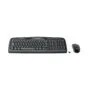 Logitech MK330 Wireless Keyboard & Mouse Combo - 920-008533 - Black, German QWERTZ, Full-size, 2.4GHz USB