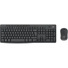 Logitech MK370 Combo for Business - MK370 - Wireless AZERTY Full-size Keyboard & Ambidextrous Mouse, Graphite