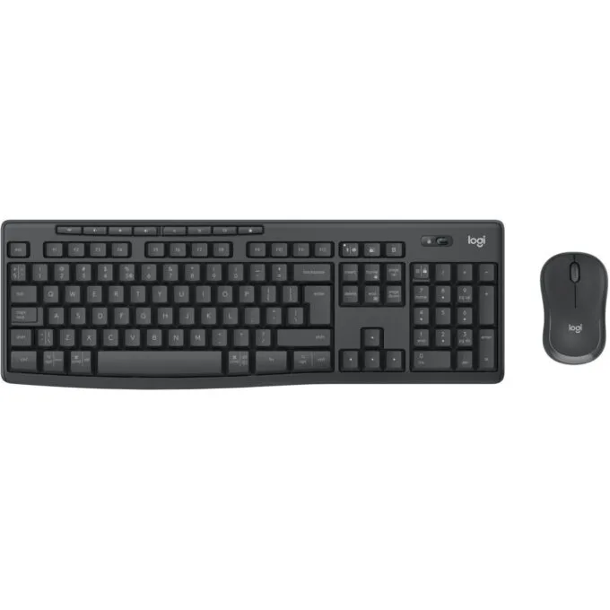 Logitech MK370 Wireless Keyboard & Mouse Combo - Graphite, US Layout, Bluetooth, Full-Size — image 2