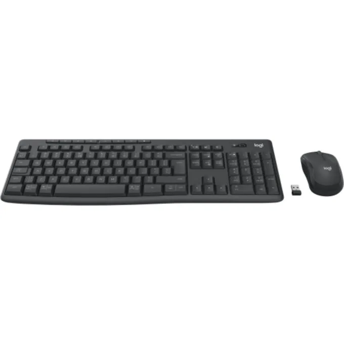 Logitech MK370 Wireless Keyboard & Mouse Combo - Graphite, US Layout, Bluetooth, Full-Size — image 6
