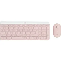 Logitech MK470 Slim Combo - MK470 - Rose