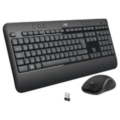 Logitech MK540 Advanced - Wireless Keyboard & Mouse Set - Black, Swiss QWERTZ, 2.4 GHz