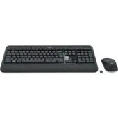 Logitech MK540 Advanced - Wireless RF Keyboard & Mouse Combo - Spanish QWERTY, Black, 2.4 GHz Unifying