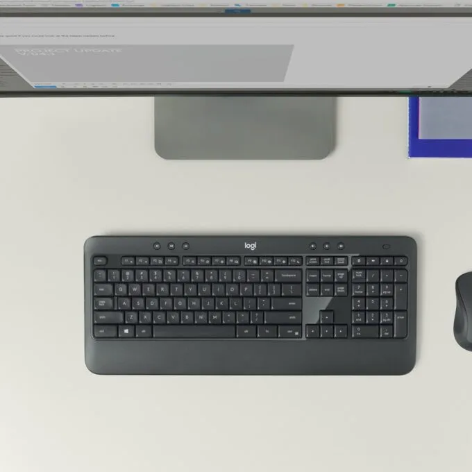 Logitech MK540 - MK540 - RF Wireless AZERTY Belgium Black/White — image 19