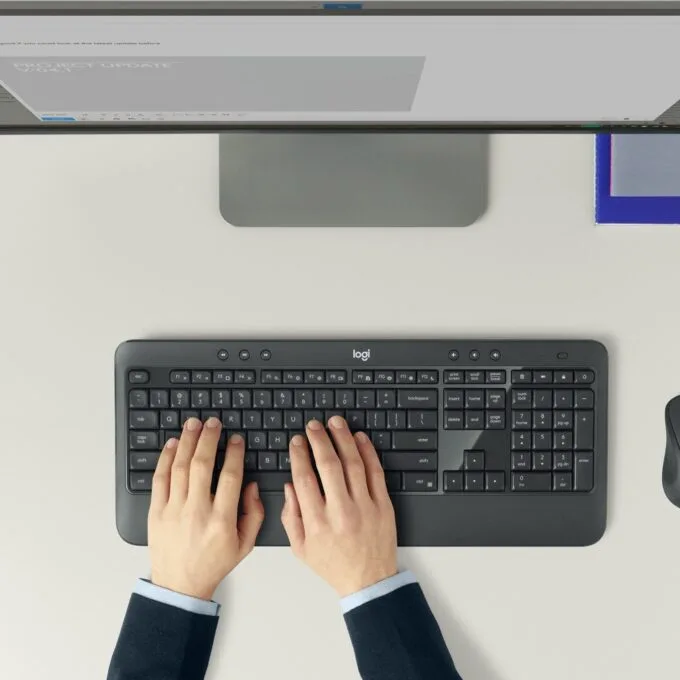 Logitech MK540 - MK540 - RF Wireless AZERTY Belgium Black/White — image 20