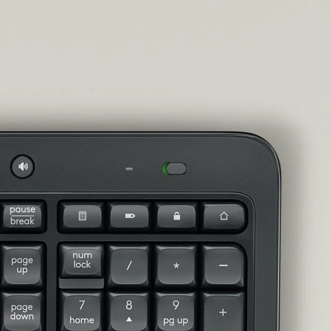 Logitech MK540 - MK540 - RF Wireless AZERTY Belgium Black/White — image 3
