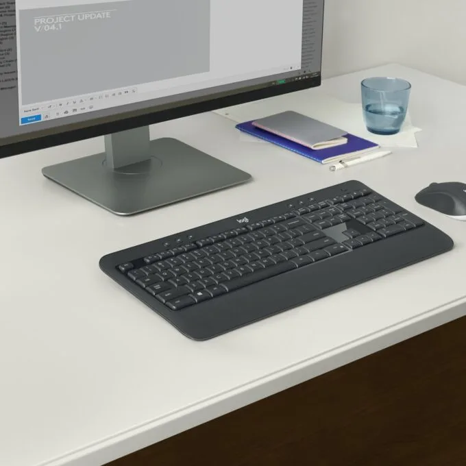 Logitech MK540 - MK540 - RF Wireless AZERTY Belgium Black/White — image 6