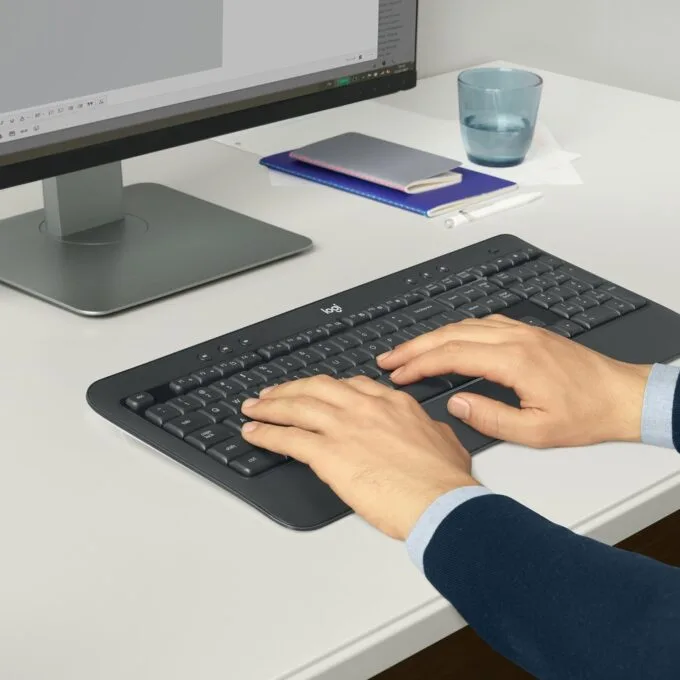 Logitech MK540 - MK540 - RF Wireless AZERTY Belgium Black/White — image 8
