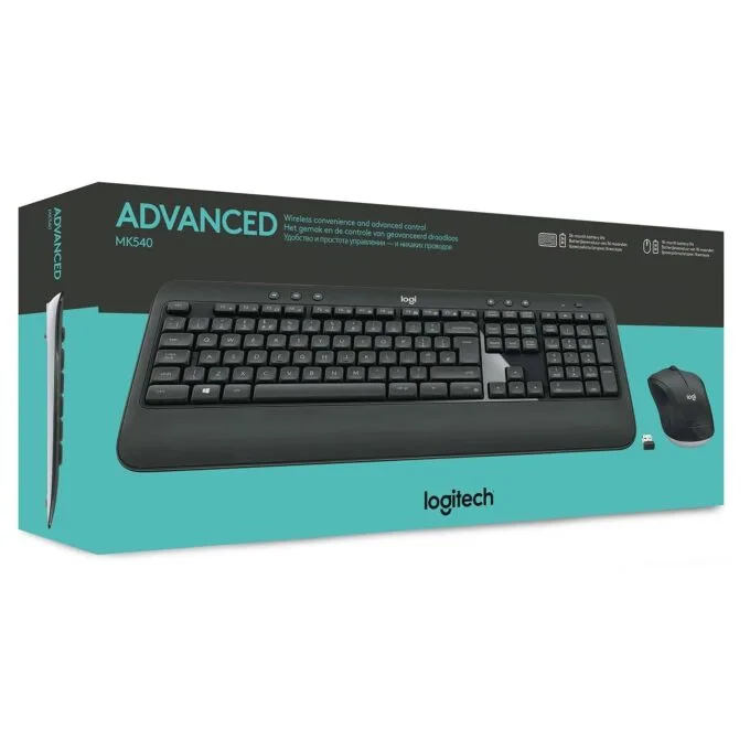 Logitech MK540 - MK540 - RF Wireless AZERTY Belgium Black/White — image 9
