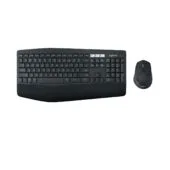 Logitech MK850 Wireless Keyboard & Mouse Combo - 920-008226 - Black, 2.4GHz + Bluetooth, Full-size US Layout