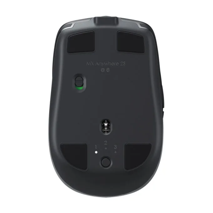 Logitech MX Anywhere 2S - Wireless Laser Mobile Mouse, Graphite, 4000 DPI, Right-Hand — image 5