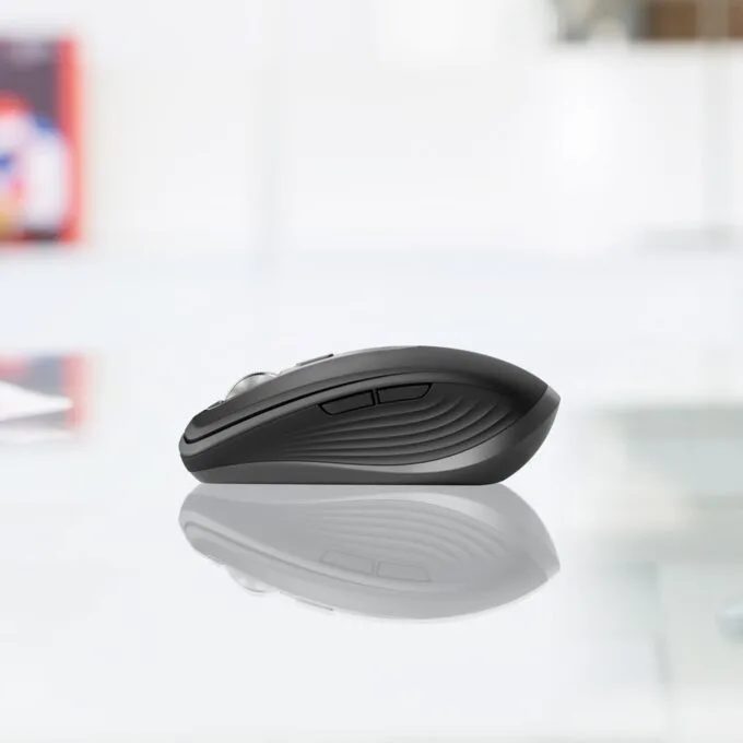 Logitech MX Anywhere 3 - MX Anywhere 3 - Graphite, Bluetooth + USB-C Cable, 4000 DPI — image 4