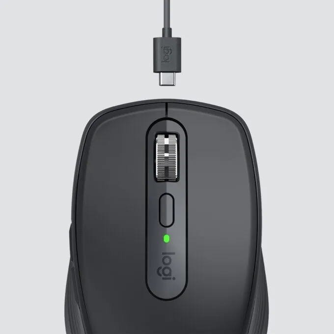 Logitech MX Anywhere 3 - MX Anywhere 3 - Graphite, Bluetooth + USB-C Cable, 4000 DPI — image 5