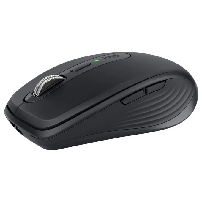 Logitech MX Anywhere 3 - MX Anywhere 3 - Graphite, Bluetooth + USB-C Cable, 4000 DPI — image 1